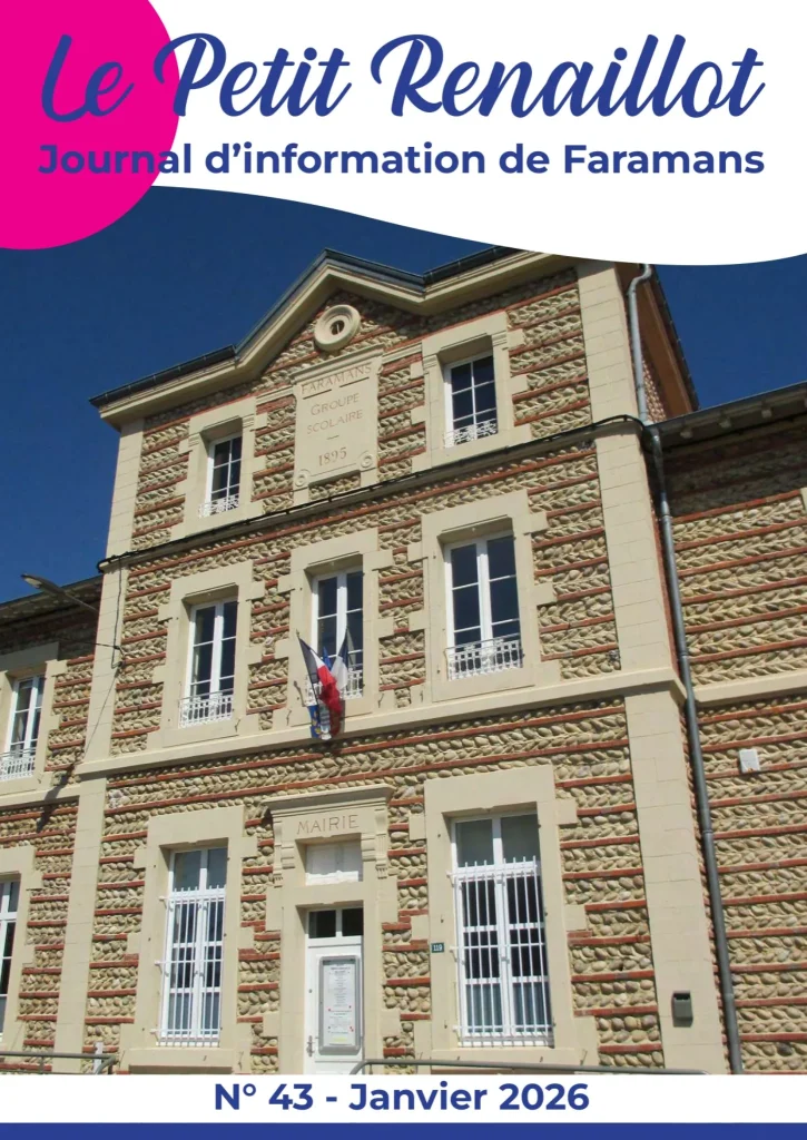 mairie faramans journal municipal le petit renaillot janvier 2026